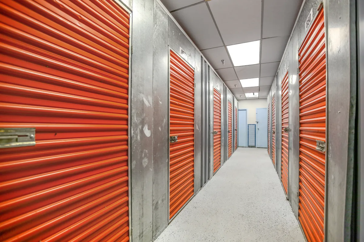 Photo of Storage Interior Orange Doors