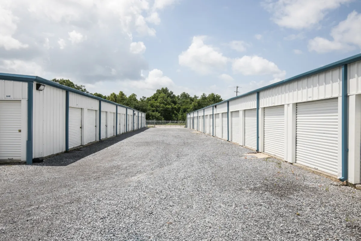 Photo of Driveway Between Safe Space Storage Buildings