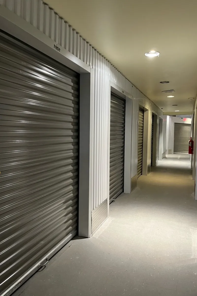 Photo of Left Side Interior Hall of Safe Space Storage