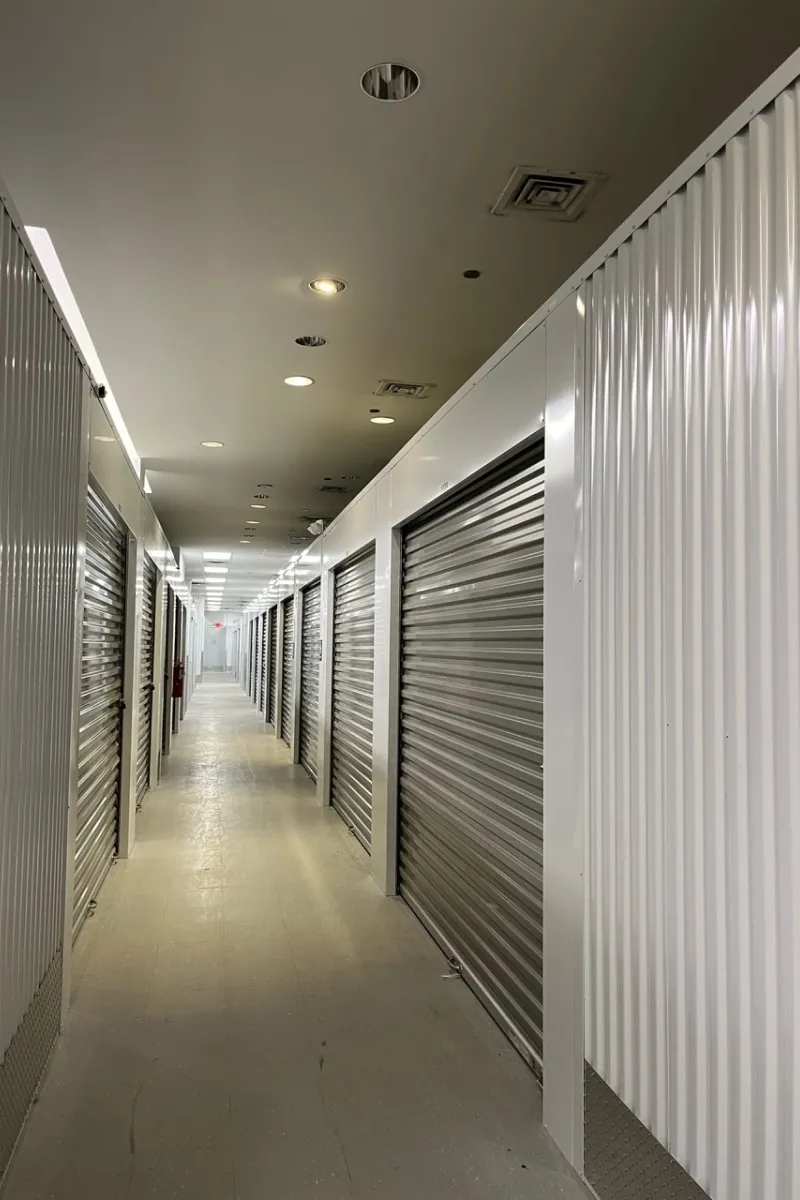 Photo of Interior Hall with Unit Doors of Safe Space Storage