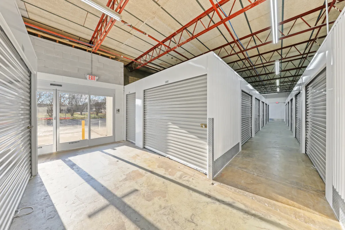 Photo of Interior Front of Safe Space Storage